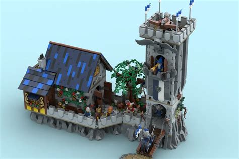 Lego Ideas The Mountain Fortress