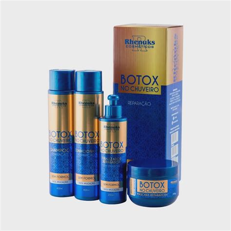 Kit Capilar Botox No Chuveiro Rhenuks 4 Produtos Submarino