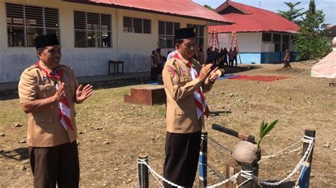 Diikuti Ratusan Siswa Kegiatan Penerimaan Tamu Ambalan Pramuka Resmi