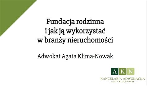 Fundacja rodzinna co to jest i kiedy rozważyć jej założenie Prawo