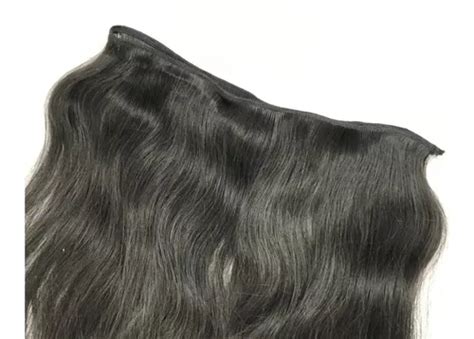 Cabelo Humano Liso Ondulado Cm Gr Tela Mega Entrelace