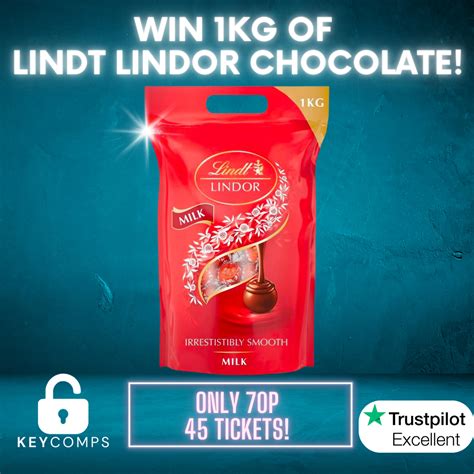 1kg LINDOR CHOCOLATE – 70p ENDS FRIDAY 6th OCTOBER 2023 – Key Comps