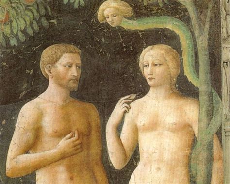 Two Nude Men Standing Next To Each Other In Front Of A Painting On The Wall