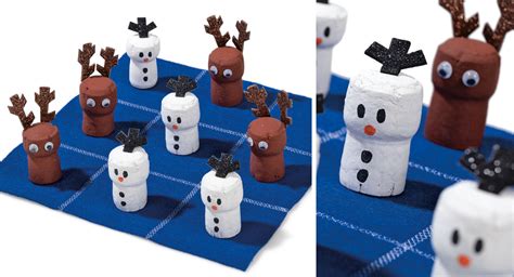 Jeu de tic tac toe DIY pour Noël Wesco