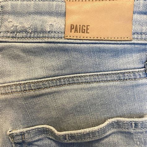 Paige Hoxton Ankle Skinny Jeans Folklore Destructed Depop