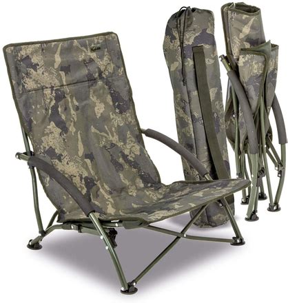 Solar Undercover Camo Foldable Easy Chair Fischdeal