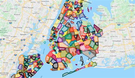 This Map Shows Where All Nyc Neighborhood Borders Are Once And For All Map