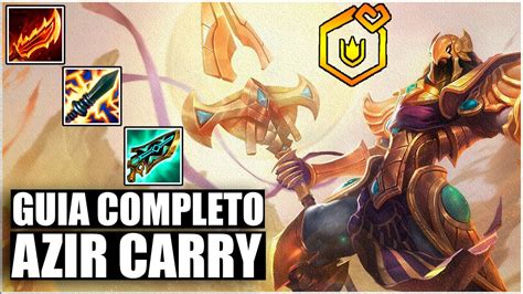 Guia Completo Azir Carry Saiba Tudo Sobre A Comp Mais Forte