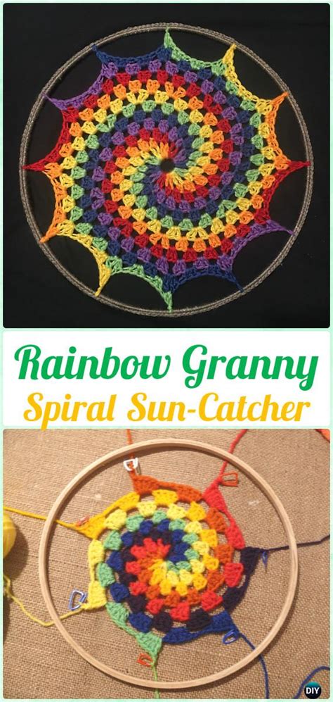 Crochet Dream Catcher & SunCatcher Free Patterns