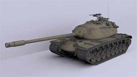 M103 Tank 3D model | CGTrader