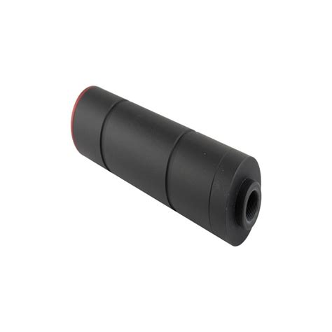 Silenciador Airsoft 38mm x 100mm Rosca 14mm CCW Esquerda Acessórios