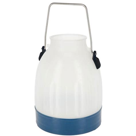 Melkeimer Liter Halbtransparent Blau Und Halbtransparent Gr N