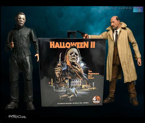 Halloween 2 Ultimate Michael Myers And Dr Loomis 7″ Scale Action Figure