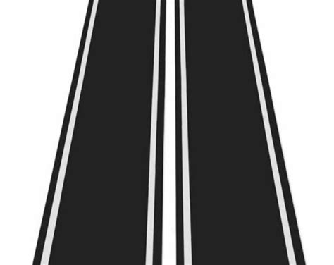 Hood Racing Rally Stripes 10 Set of 2 Auto Graphic Vinyl Car Decal ...