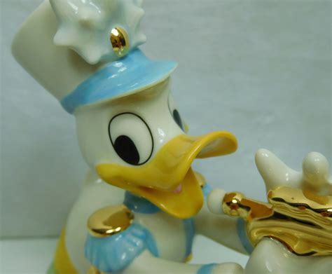 Disney Figur Lenox Donald Duck Band Leader Disney Shop Store