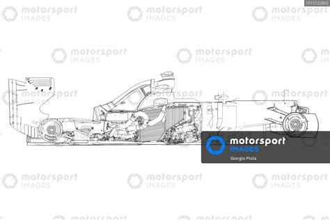 Ferrari F138 Exploded Side View 2013 Motorsport Images