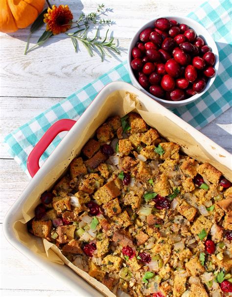 Cornbread Dressing With Cranberries Cornbread Dressing Fresh