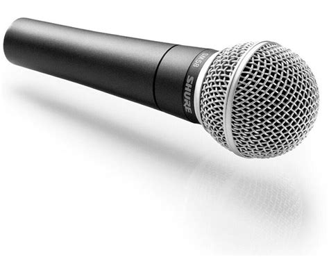 Shure Sm58s Pro Cardioid Dynamic Vocal Microphone On Off Switch Sm58