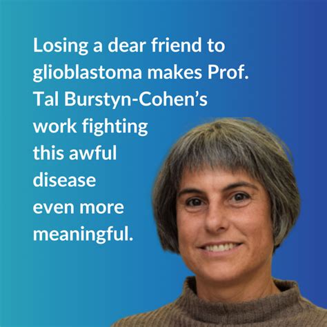 Spotlight On Professor Tal Burstyn Cohen Israel Cancer Research Fund