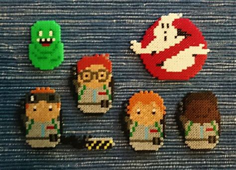 RAY EGON PETER WINSTON GHOSTBUSTERS HAMA MINI BY 80N111AX Perler