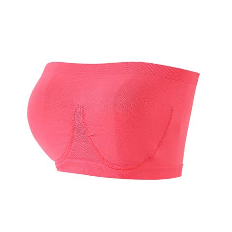 Strapless Bras For Women Womens Stretch Strapless Bra Summer Bandeau