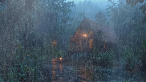 Lluvia De Bosque Relajante Para Dormir Y Meditar Alivia El Estr S