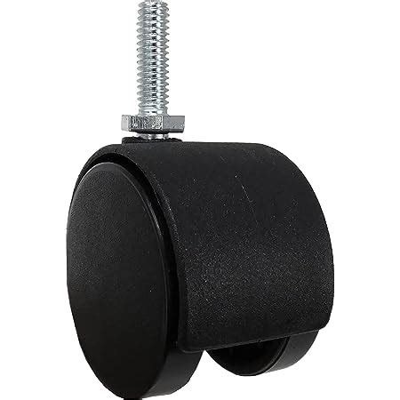 Amazon Uxcell Furniture Casters 1 5 Inch Nylon M8 X 15mm Threaded