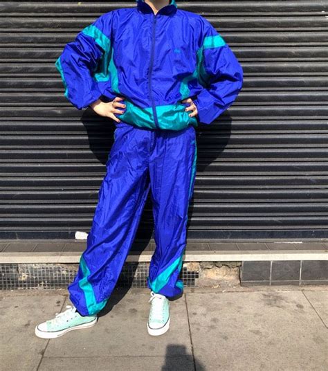 Shell Suit 90s Casual And Work Pulling Off The Look In Style Vintage