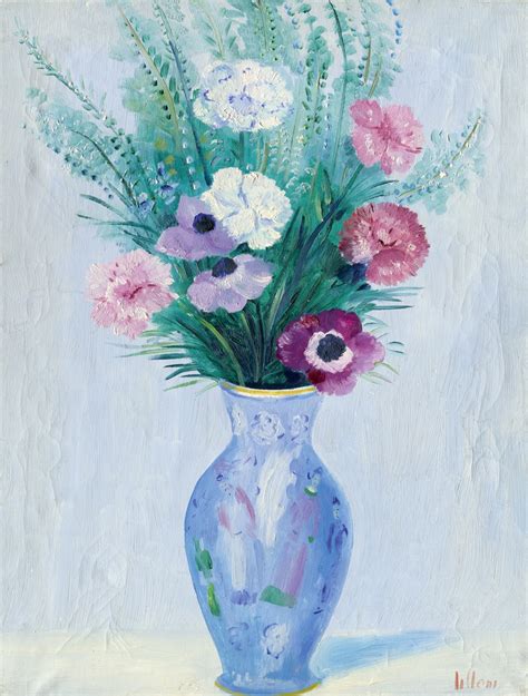 Umberto Lilloni Vaso Di Fiori 1955 Mutualart