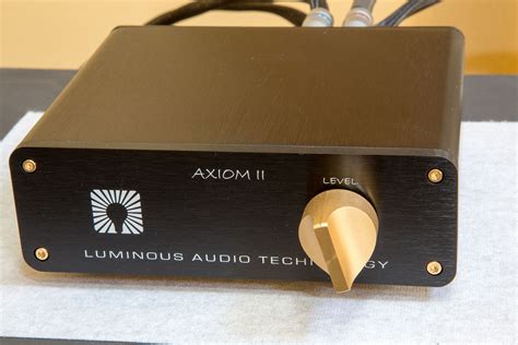 Mini Review Luminous Audio Axiom Ii Walker Mod Ptaudio