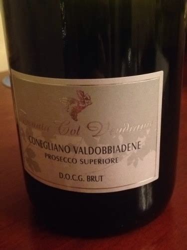 2018 Tenuta Col Vendrame Conegliano Valdobbiadene Prosecco Superiore