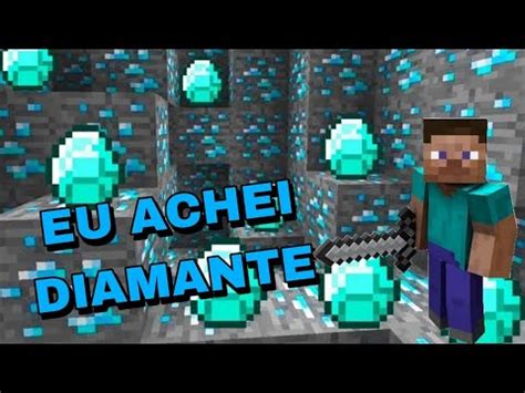 Eu Achei Diamante No Minecraft Parte Youtube