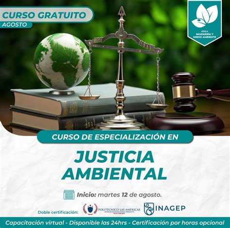 Curso De Especializaci N En Justicia Ambiental Inagep