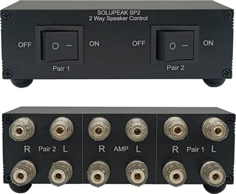 Way Premium Speaker Selector Switch Box For Australia Ubuy