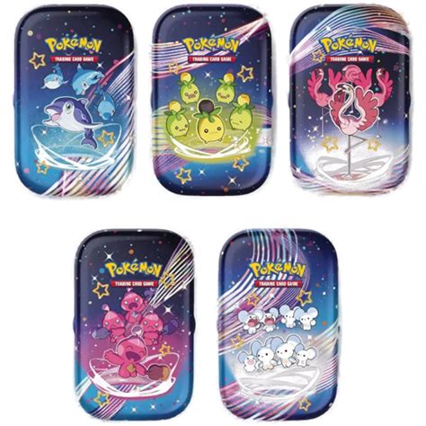 Pokemon Tcg Scarlet Violet Paldean Fates Mini Tin Set