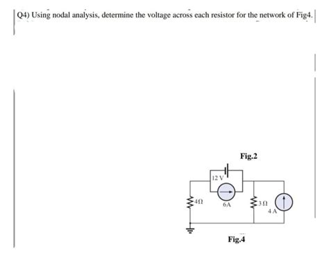 Answered Q4 Using Nodal Analysis Determine The Bartleby