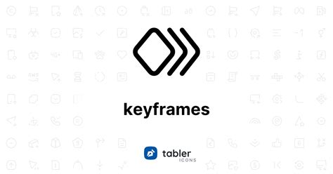 Keyframes Icon Tabler Icons 5250 Free Vector Icons For Web Design