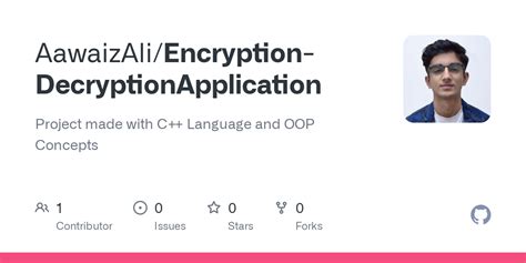 Github Aawaizali Encryption Decryptionapplication Project Made With