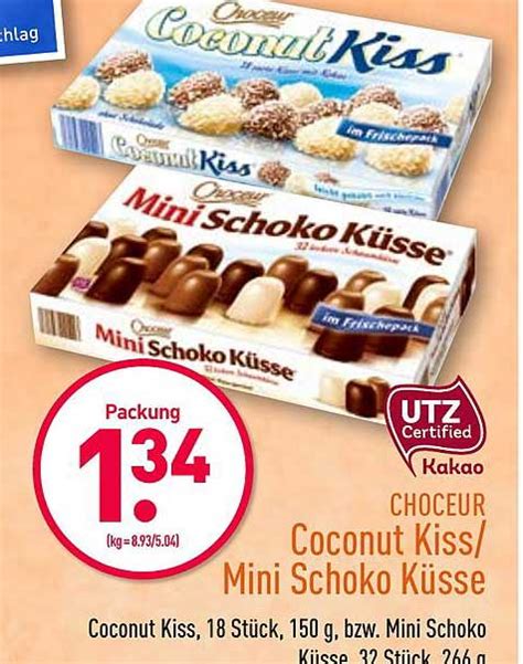 Choceur Coconut Kiss Oder Mini Schokok Sse Angebot Bei Aldi Sud