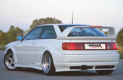 Rieger Spoiler Pod Zadn N Razn K Widebody Ii Rt Pro Audi