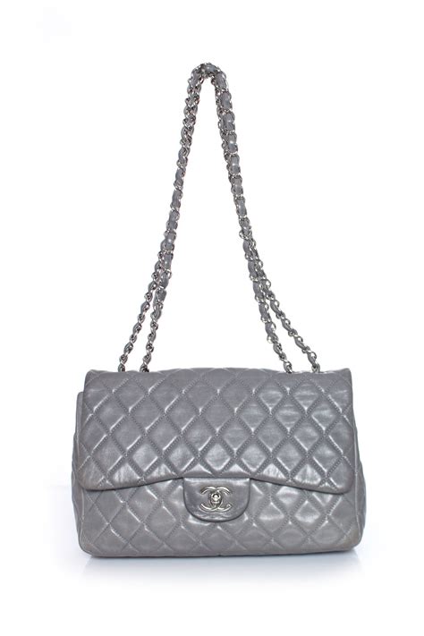 Introducir 36 Imagen Chanel Classic Flap Grey Tienganhlungdanh Edu Vn