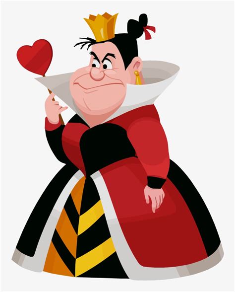 Queen Of Hearts01 Alice In Wonderland Characters Queen Png Image