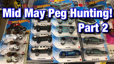 Hot Wheels Peg Hunting In Mid May Pt Dollar General Exclusives Found