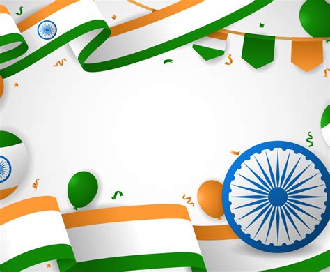 India Independence Day Background Template Vector Art & Graphics ...