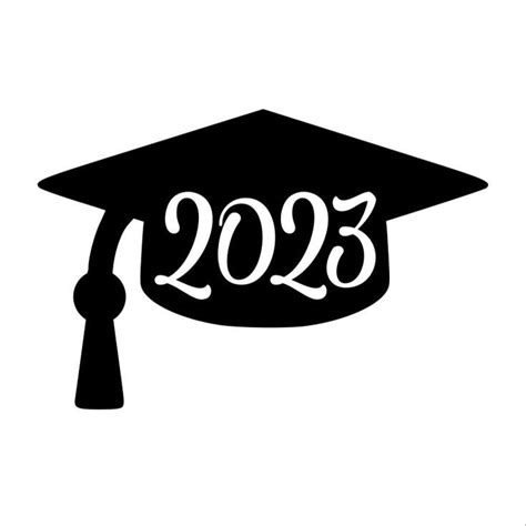 A Black And White Graduation Cap With The Number 205 On It