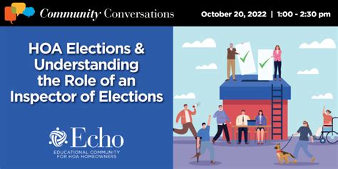 Community Conversation Hoa Elections Understanding The Role Of An