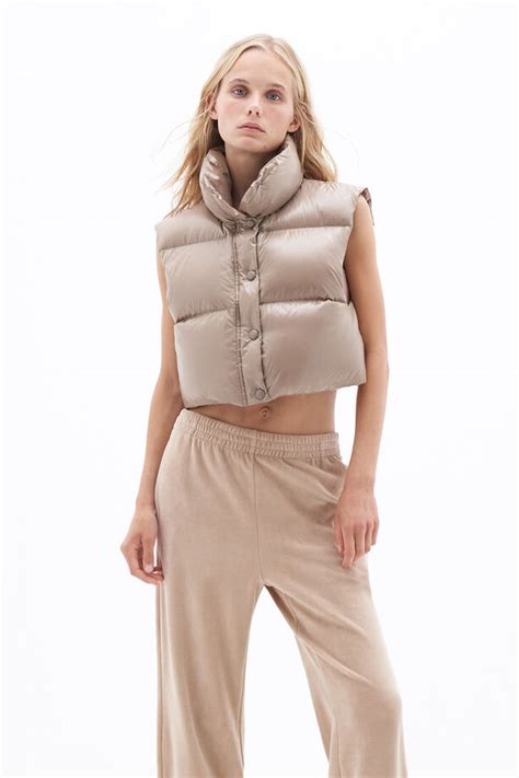 Cropped Puffer Vest Hazel Filippa K