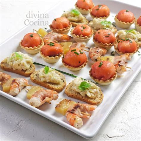 Aperitivos F Ciles Para Fiestas Recetas De Divina Cocina