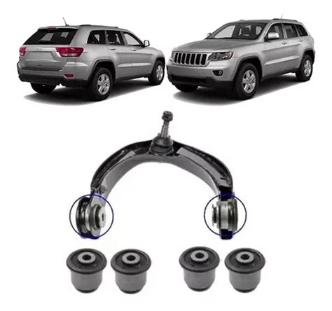 Kit 4 Buchas Bandeja Superior Diant Jeep Grand Cherokee 2011 Frete grátis