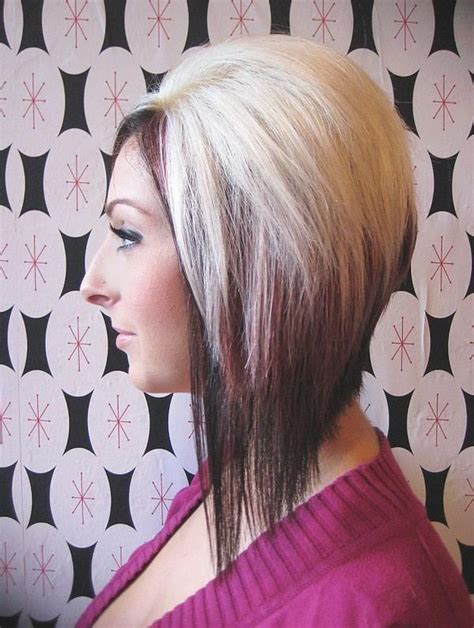 Pin By David Connelly On Bleach Blonde Hair W Dark Nape Edgy Hair